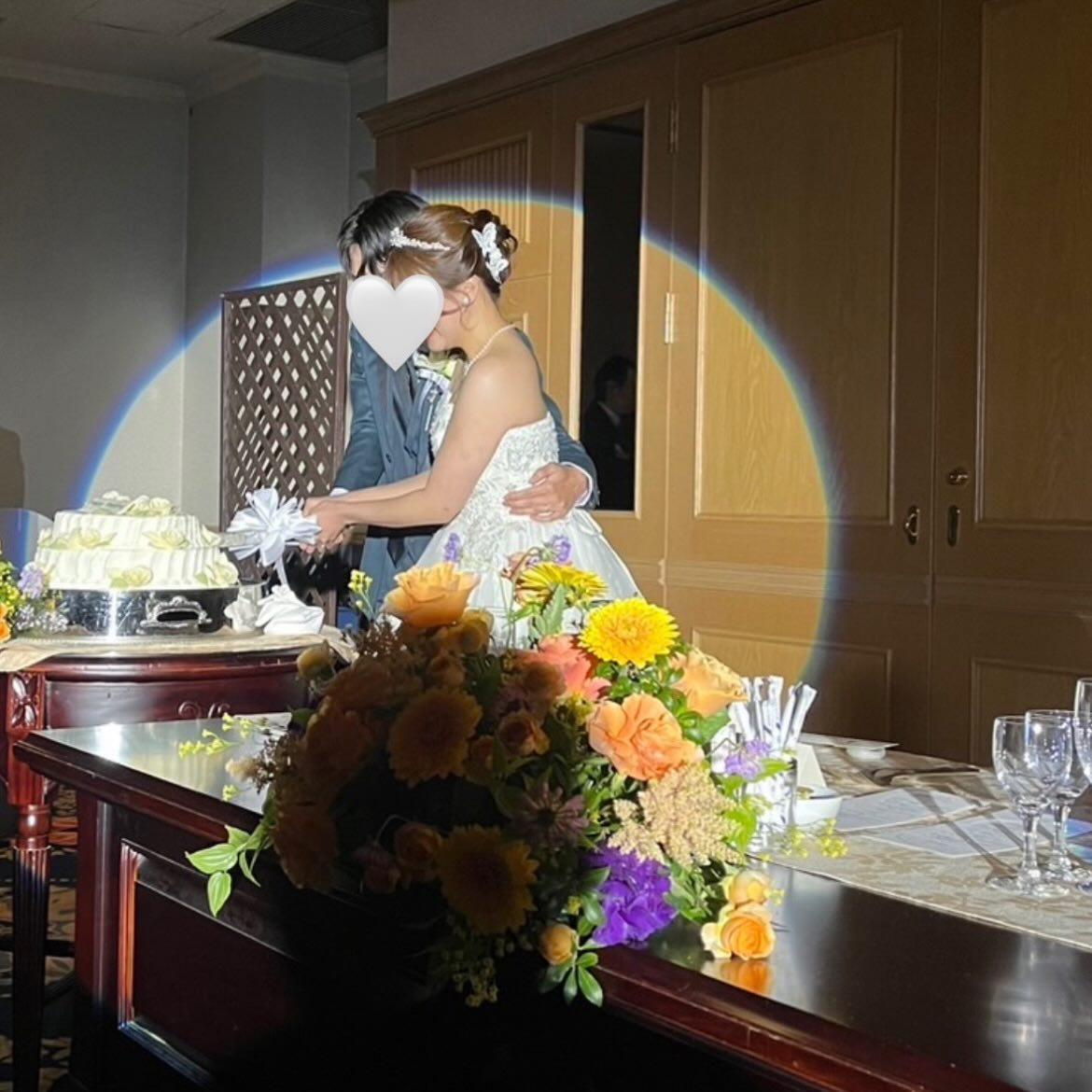 ブライダルエステで通っていただいていたお客様より、